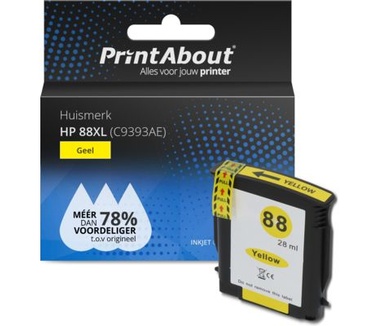 HP 88XL Yellow Officejet Ink Cartridge