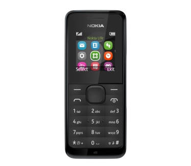 Nokia 105 Zwart