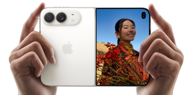 iPhone Duo uitgevouwen