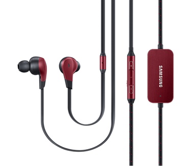 Samsung Earphones Advanced ANC (Rood, Zwart)