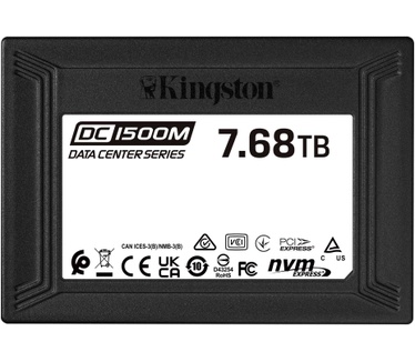 Kingston KINGSTON SSD 7680GB DC1500M U.2 NVMe-