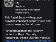 Apple Rapid Security Response
