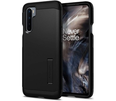 Spigen OnePlus Nord Hoesje Tough Armor  Zwart
