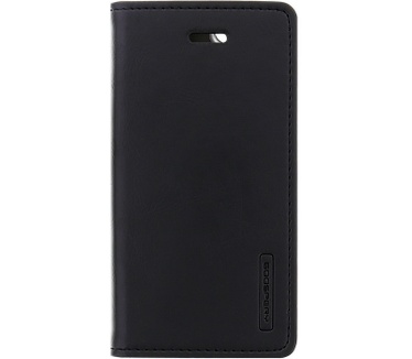 Mercury Blue Moon Wallet Case voor Apple iPhone 5/5S/SE - Zwart Zwart