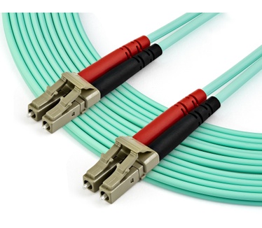 Startech.com 7 m OM4 LC naar LC Multimode Duplex optische glasvezel netwerkkabel Blauw