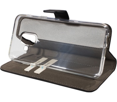 Mobiparts Premium Wallet TPU Case Samsung Galaxy A6 (2018) Black