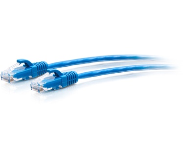 CablesToGo 0.6m Cat6a Snagless Unshielded (UTP) Slim Ethernet Patchkabel - Blauw