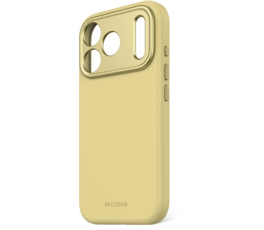 Decoded Silicone Backcover Apple iPhone 17 Pro Yuma Yellow