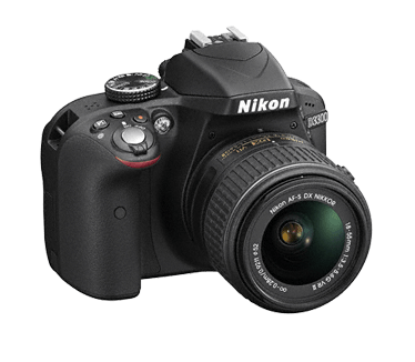 Nikon D3300 + AF-S DX NIKKOR 18&#8211;55mm f/3.5&#8211;5.6G VR II Zwart