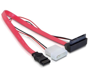 Delock 0.6m Micro-SATA/2p+SATA