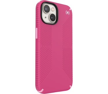 Speck Presidio2 Grip + MS Apple iPhone 14 Digital Pink - with Microban