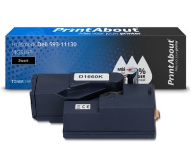 PrintAbout Huismerk Dell 593-11130 (4G9HP) Toner Zwart