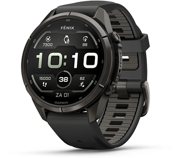 Garmin fēnix 9 Pro, 43mm, Carbon (Zwart)