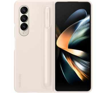 Samsung Galaxy Z Standing Cover met S-Pen Galaxy Z Fold 4 - Roze Roze