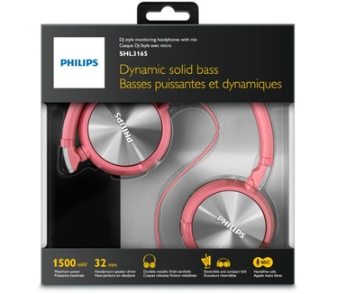 Philips SHL3160 (Roze)