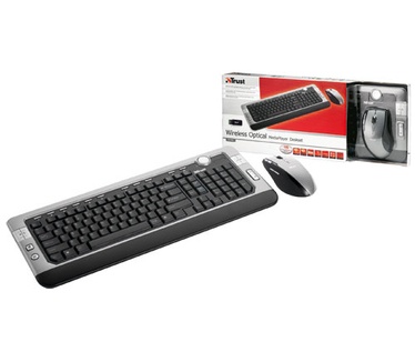 Trust DS-3700R Wireless Optical Mediaplayer Deskset