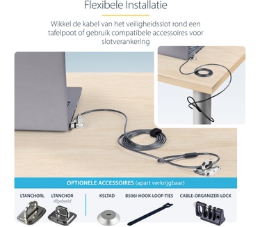 Startech.com UNIVKA25-LAPTOP-LOCK