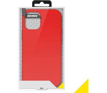 Accezz Liquid Silicone Backcover iPhone 12 Mini - Rood (iPhone 12 Mini) Rood