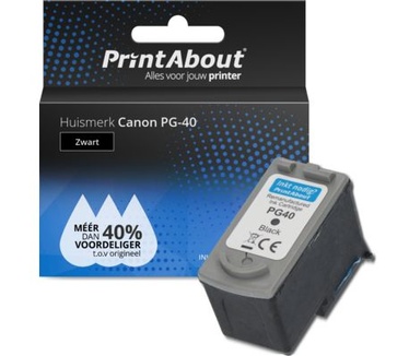 Canon PG-40 Cartridge, Origineel (Zwart)