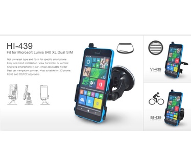 Haicom Microsoft Lumia 640 XL - Autohouder - HI-439