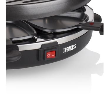 Princess 162725 Raclette 6 Grill Party