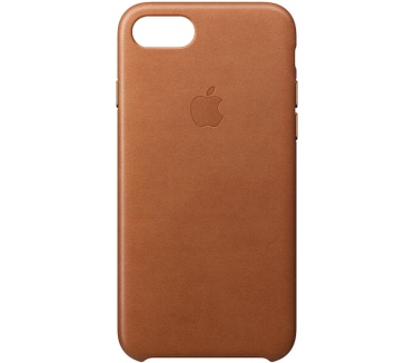 Apple Leren hoesje voor iPhone 8/7 Zadelbruin