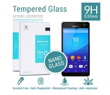 Nillkin Screenprotector Tempered Glass Sony Xperia C4 - 9H Nano