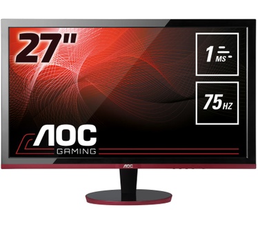 AOC G2778VQ Rood, Zwart