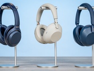 Van links naar rechts: Sony WH-1000XM4, WH-1000XM6 en WH-1000XM5