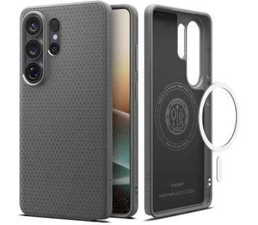 Spigen Liquid Air (MagFit) (iPhone 16e) Zwart