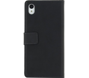 Mobilize Classic Wallet BookCase voor Sony Xperia M4 Aqua - Zwart