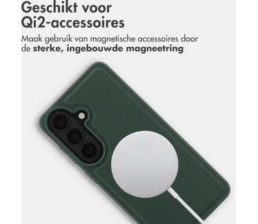 Accezz Edge Backcover met MagSafe Samsung Galaxy S26 - Groen