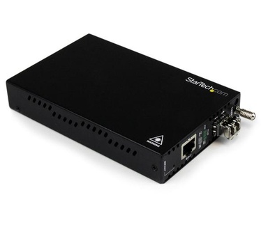 Startech.com OAM managed gigabit Ethernet glasvezel-mediaconverters multi-mode LC 550 m voldoet aan 802.3ah