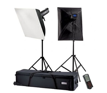 Falcon Eyes Studioflitsset TFK-21200L met LCD scherm