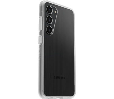 Otterbox OtterBox React-hoesje voor Galaxy S23, schokbestendig, valbestendig, ultradun, beschermende, getest volgens militaire standaard, Antimicrobieel, Clear
