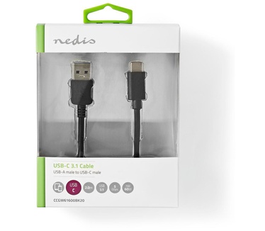 Nedis CCGW61600BK20