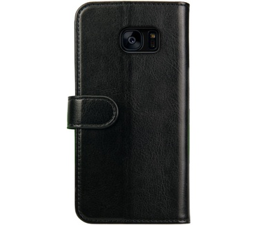 Rosso Element Samsung Galaxy S7 Edge Hoesje Book Cover Zwart (Samsung Galaxy S7 Edge)