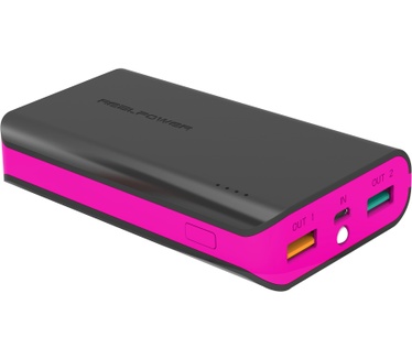 Ultron RealPower 6000mAh (Zwart/Roze)
