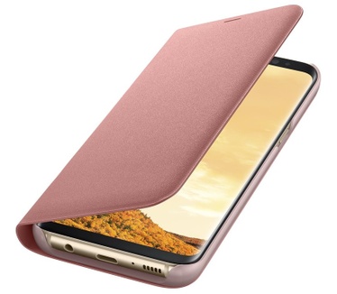 Samsung Galaxy S8 Led View Cover  Roze