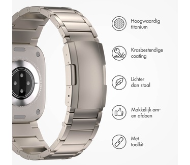 Accezz Titanium stalen bandje