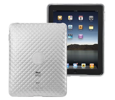 Trust Silicone Skin for iPad1 - transparent white
