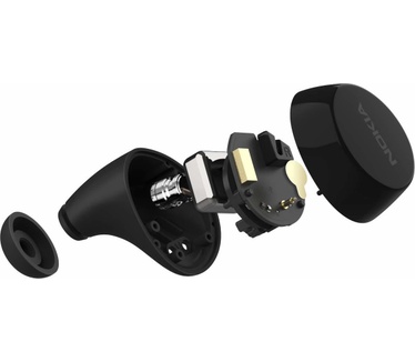 Nokia BH-605 Power Earbuds Bluetooth Stereo Headset Black (8P00000093) (Grijs, Zwart)