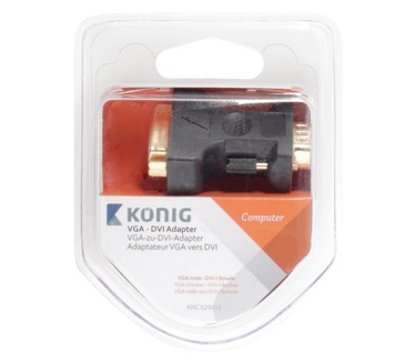 Konig VGA male/DVI-I female