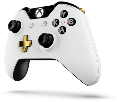Microsoft Xbox One Special Edition Lunar White Goud, Wit, Xbox One