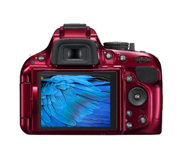 Nikon D5200 Rood