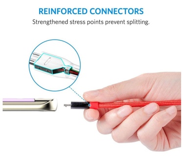 Anker USB A - Micro USB B, 1.8m