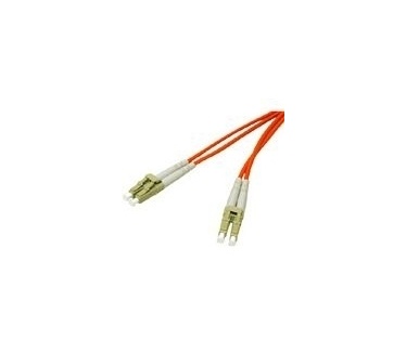 CablesToGo 5m LC/LC Duplex 62.5/125 Multimode Fibre Cable w/ Clips