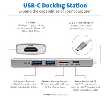 Tripp-Lite U442-DOCK10-S