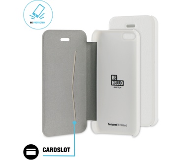 BeHello iPhone 6 Plus / 6S Plus Book Case White