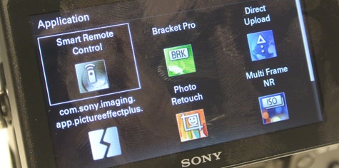 Sony NEX-5R PlayMemories Camera-apps Sony NEX-5R PlayMemories Camera-apps